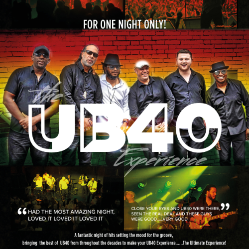 UB40 Experience show poster